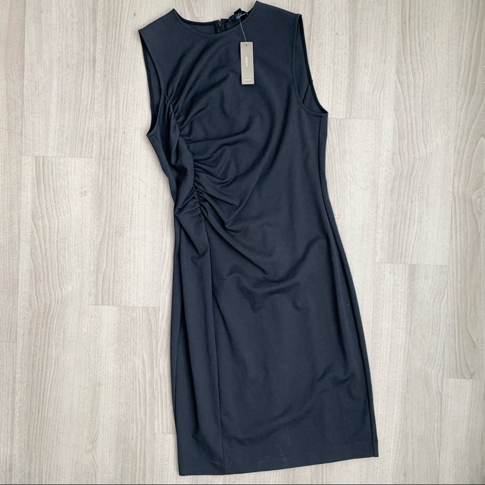 J. Crew 365 Ponte Sheath Dress NWT Charcoal Grey